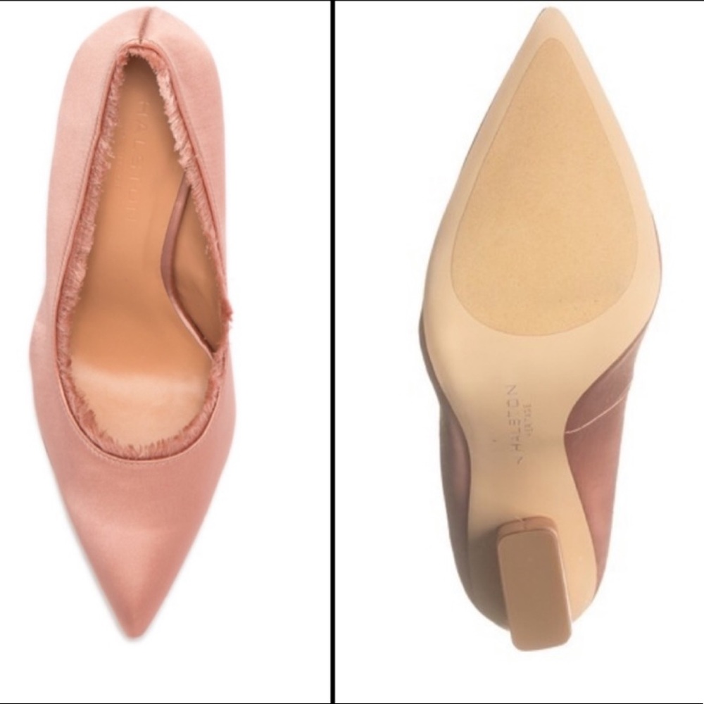 Halston Heritage Keni Fringe Pump - Picture 2 of 8